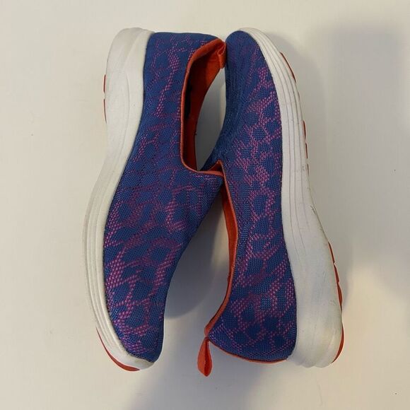 Vionic 331 Hydra Mesh Slip-Ons Purple & Orange, Women's 10 comfortable travel - Picture 8 of 11